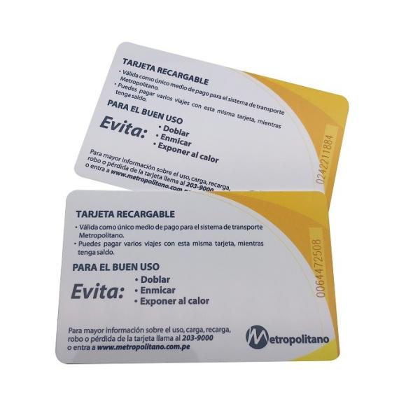 Matte / Frosted RFID Smart Card Contactless Security RFID Card For Access Control