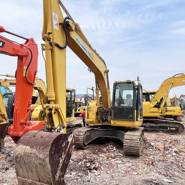 Second Hand Komatsu Pc128us Hydraulic Backhoe Excavator 12 Tonne