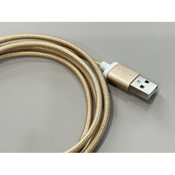 USB to Lightning Charging Cable Connector, Braided Power Wire for Mobile Phone Power & Data