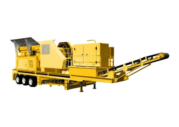 ISO9001 Aggregate Processing Equipment Mobile Crushing Plant Mobile Impact
