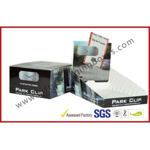 Foldable Rectangle Custom Cardboard Display Box , C2s Paper Packaging Box