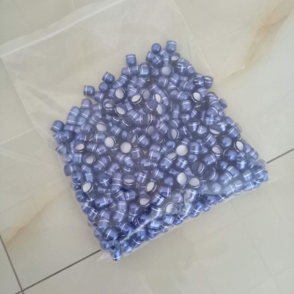 Golden 5g Empty Plastic Pill Capsules ISO9001 Blister Cover