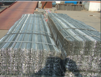 V Type Galvanised Rib Lath 2.5M Length Special Extension For Municipal Works