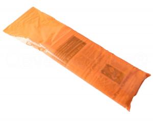 China Biodegradable 50 micron Plastic Newspaper Bags With Cardboard Header on sale