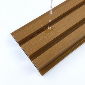 China 140*25mm Wpc Interior Wall Cladding Wooden Plastic Composite Panels Mould Proof on sale
