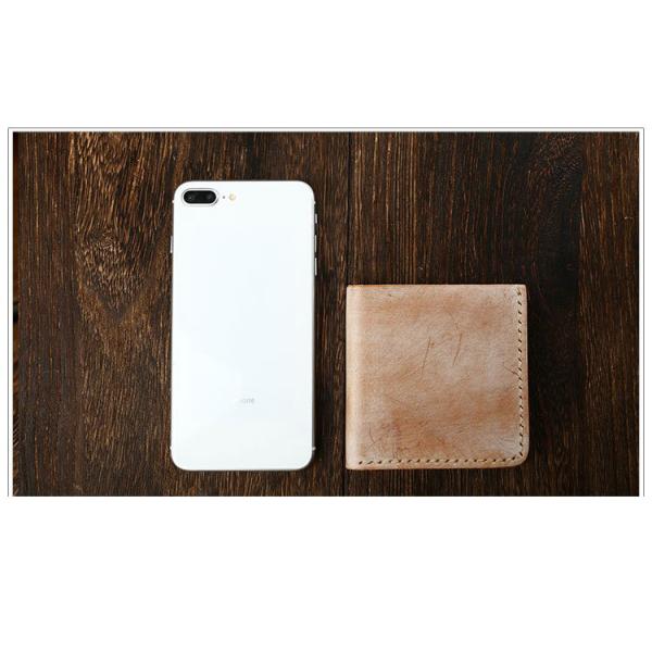 Nylon Lined Retro First-Layer Cowhide Hand-Stitched Small Wallet for Your Convenience