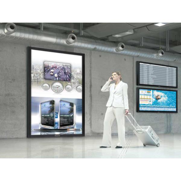15" 350Cd / M2 Brightness Wifi Digital Signage Lcd Display Support Split Screen