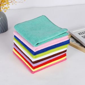 Buy cheap 40x40cm 100% Custom Microfiber Kitchen Towels Reusable Microfibre Cleaning Cloth product
