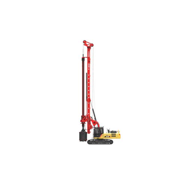 SR155 C10 Construction Piling Machine 44m Hydraulic Rotary Drilling
