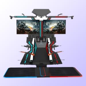 Buy cheap 9D VR Arcade Shooter Indoor Commercial With HTC COSMOS Glasses product