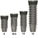 click to enlarge BioHorizons® Dental Implant Internal Premill Blank Abutment 10mm 3.0mm/ NP 3.5mm/ RP 4.5mm/ WP 5.7mm Custom Abutment