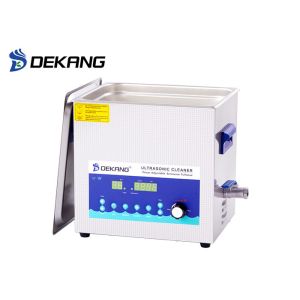 Buy cheap Heating And Timing Ultrasonic Cleaning Machine , 10L Ultrasonic Parts Cleaner product