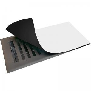 ISO Large White Magnetic Vent Covers Roll 12x5.5 Laminated With PVC
