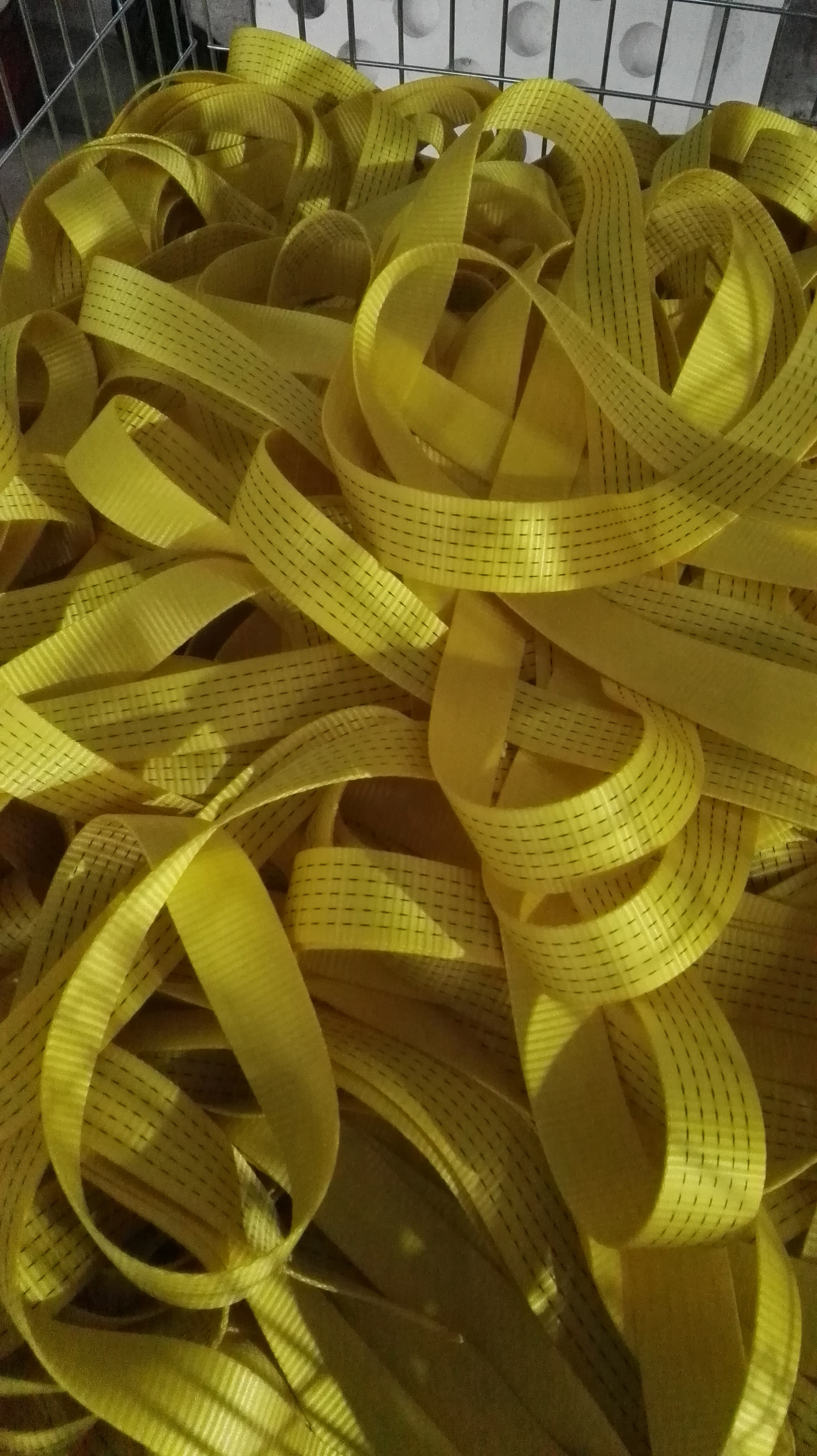 Buy cheap A-A Grade Polyester / Nylon Car Lashing Straps ASME B.30 Standard PU impregnated product