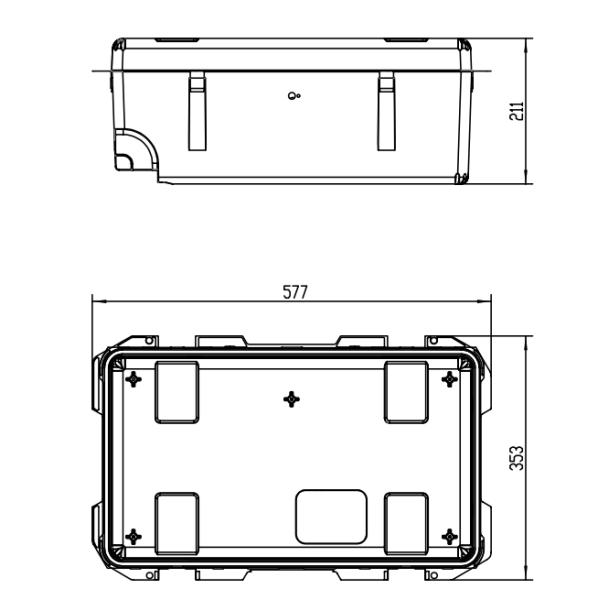IP Mesh Radio Portable Emergency Command Station IP65