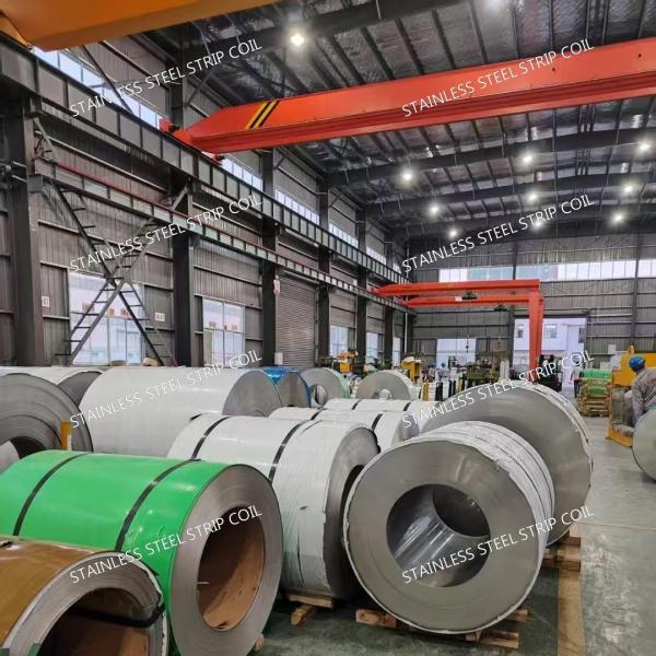 Custom Width 316 Stainless Steel Strips High Tensile for Chemical Processing