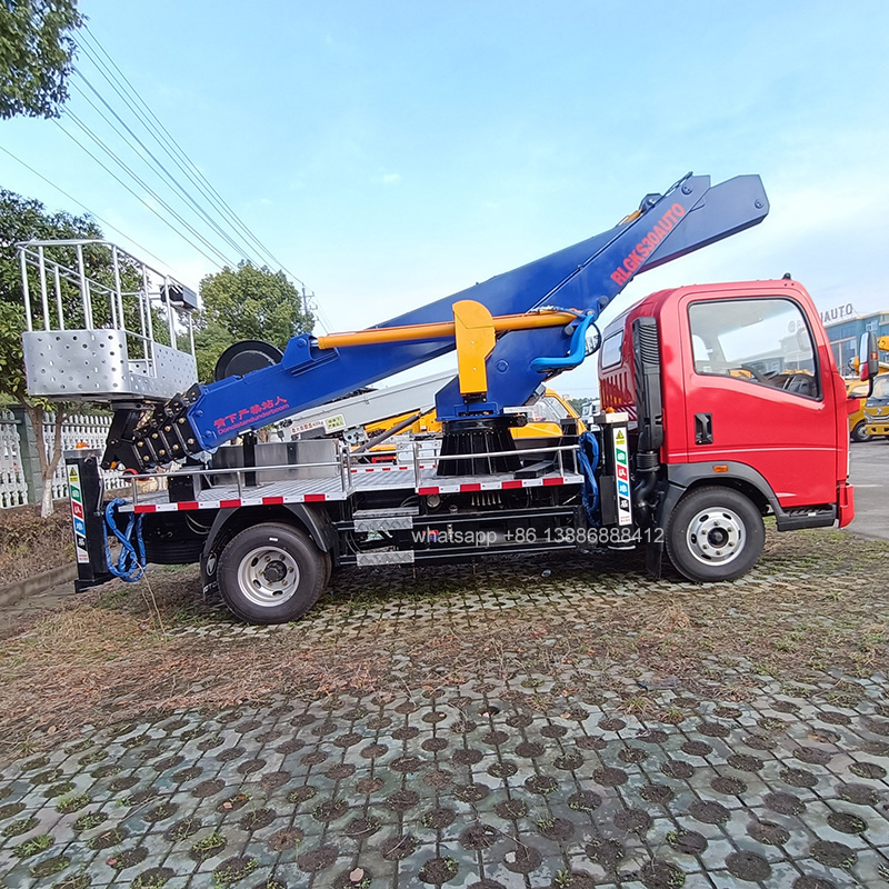 China Diesel-Powered Boom Lift ,No Electricity Needed for Remote Area Projects