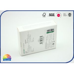 Glossy / Matte Lamination Customized Folding Carton Box Collapsible Cardboard