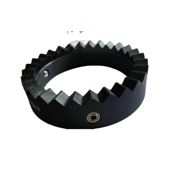Industrial Interlocking Cylinder Brush Gear Type Combined Roller Brush