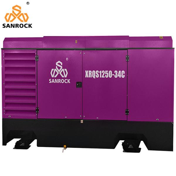 Water Well Air Compressor Machine High Efficiency Air Compressor Stationary Diesel Air Compressor Screw