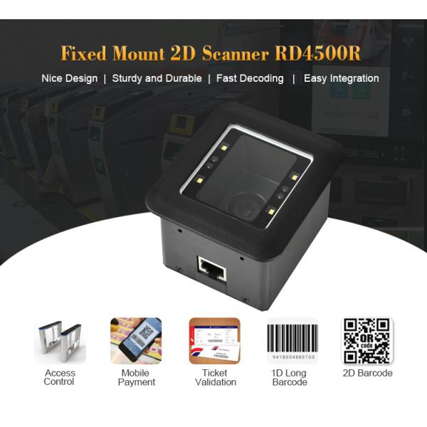 Kiosk Wiegand QR Code Barcode Scanner Module USB RS232 Interface