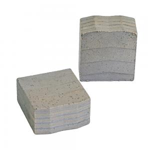 Buy cheap Customized M Type Diamond Segments 24*11.6/12.4*20mm for Granite Block Slab Tile Cutting product