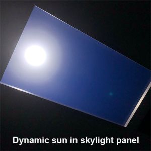 Ultra Thin Artificial Sunlight Panel Aluminum Alloy 120x60 110V Vertical