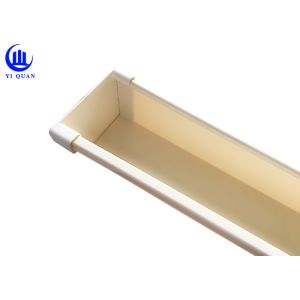 China White Plastic Rain Gutters 5.2Inch Roof Rainwater Gutter Philippines on sale