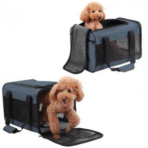 Buy cheap Airline Approved Portable Breathable Pet Carrier Dog Cat Travel Bag product
