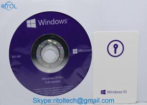 China OEM Windows 10 Pro 64 Bit Product Key / Microsoft Windows 10 Pro Upgrade Key Code License on sale