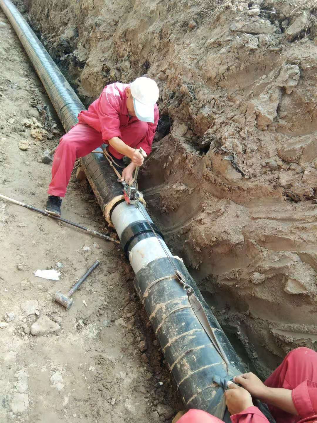 Corrosion Resistant Large Diameter Flexible Pipe , UHMW Polyethylene Tube DN42