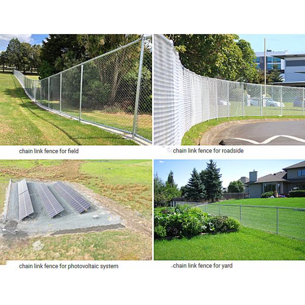 Customized Hexagonal Diamond Pvc Coated Cyclone Iron Wire Mesh Metal Netting Panel Galvanized Industry Chain Link Fence