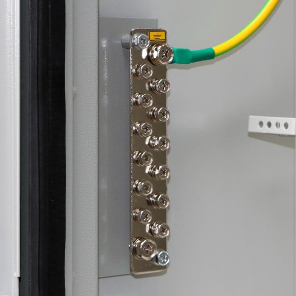 Three Point Lock IP55 20mm PEF Outdoor Battery Cabinet