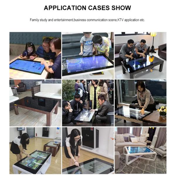 43" Lamp touch game table touch screen lamp Self Service Kiosk