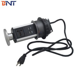 BNT ROHS certification dustproof desk power socket in automatic kitchen system