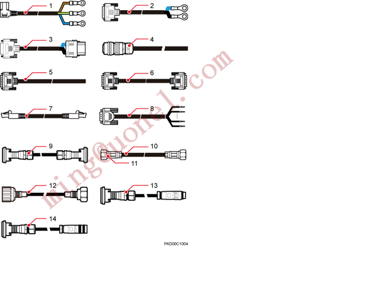 HUAWEI Signal Cable 04070097-001,AISG Communication cable