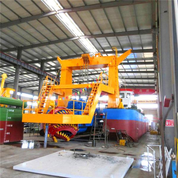 Diesel Engine Hydraulic Control Water Flow 5500m 24 Inch Cutter Suction Dredger with Underwater Pump Dredging Machine