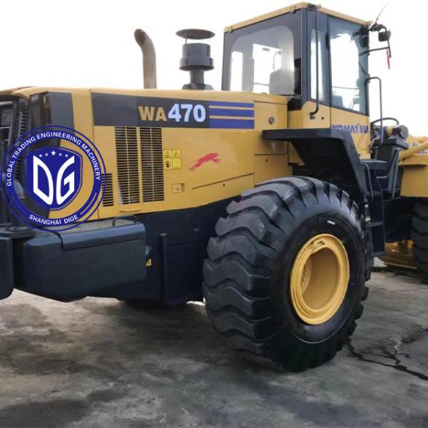 Origin Japan WA470-6 Used Komatsu Loader WA470-6 Wheel Loader Secondhand Komatsu Loader WA470-6