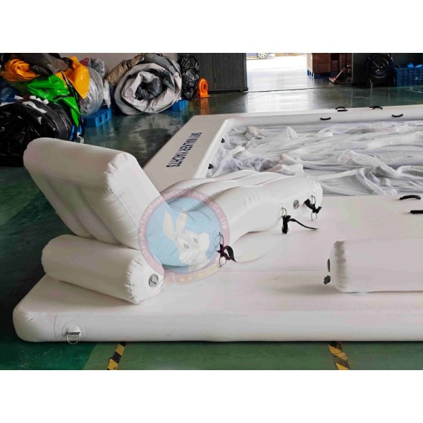 China Factory Great Calue Durable Inflatable Net Swimming Pool With Seat Custom PVC Sun Resistant Inflatable Family Pool