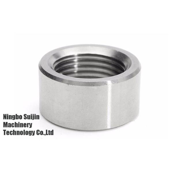 304 Stainless Steel Notched O2 Sensor Bung With M18 X 1.5 Thread