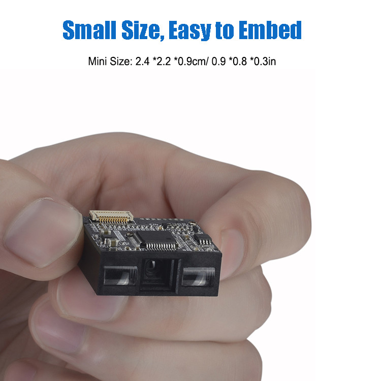 Mini 1D CCD Bar Code Scanner Module Fixed Mount Reader Engine