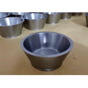 Transition Metal Zr Zirconium Crucible Highly Resistant To Oxidation