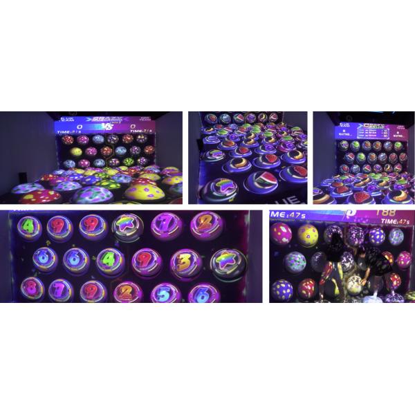 Step Scoring Interactive Ball Games Projection Laser Source For Shopping Malls