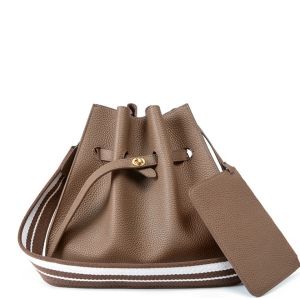 Buy cheap Genuine Leather Composite Bags Women Handbags Fashion Cowhide Bucket Bag from wholesalers