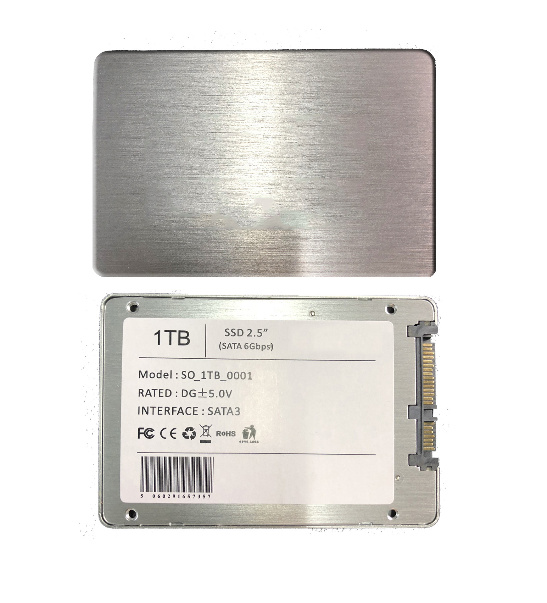 Bulk Computer 2.5" Internal SSD 120GB 128GB Sequential Write Speed Up To 530MB/s