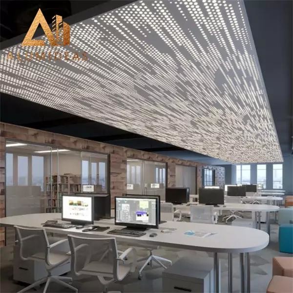Custom Aluminum Perforated Ceiling Design