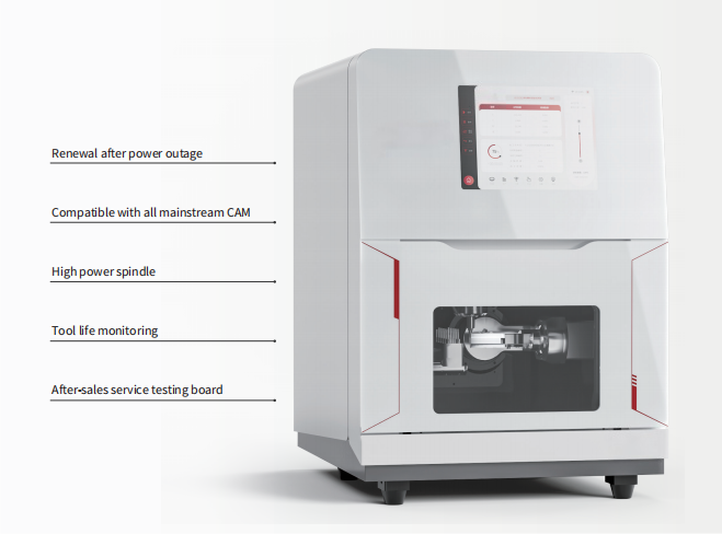 LMD-5 Automatic Tool Change Milling Machine 10 Tools 160×115×105mm XYZ, Remote Control