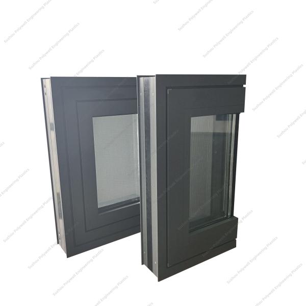 New Type Windproof Heat Insulation Strip Aluminum System Window with German Imported Hardware