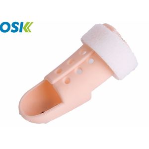 Adjustable Broken Bone Splint Plastic Finger Splints Hoop - Loop Design