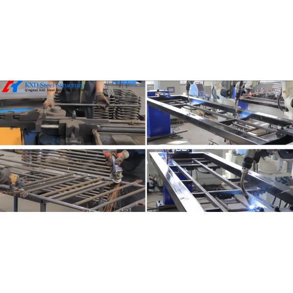 Q235 Q345 Steel Structure Broiler Chicken House for High Meat Yield